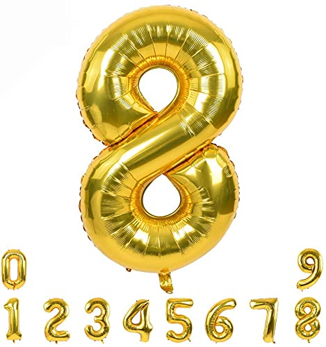 Amazon | 数字 バルーン ナンバー バルーン アルミ風船 40インチ